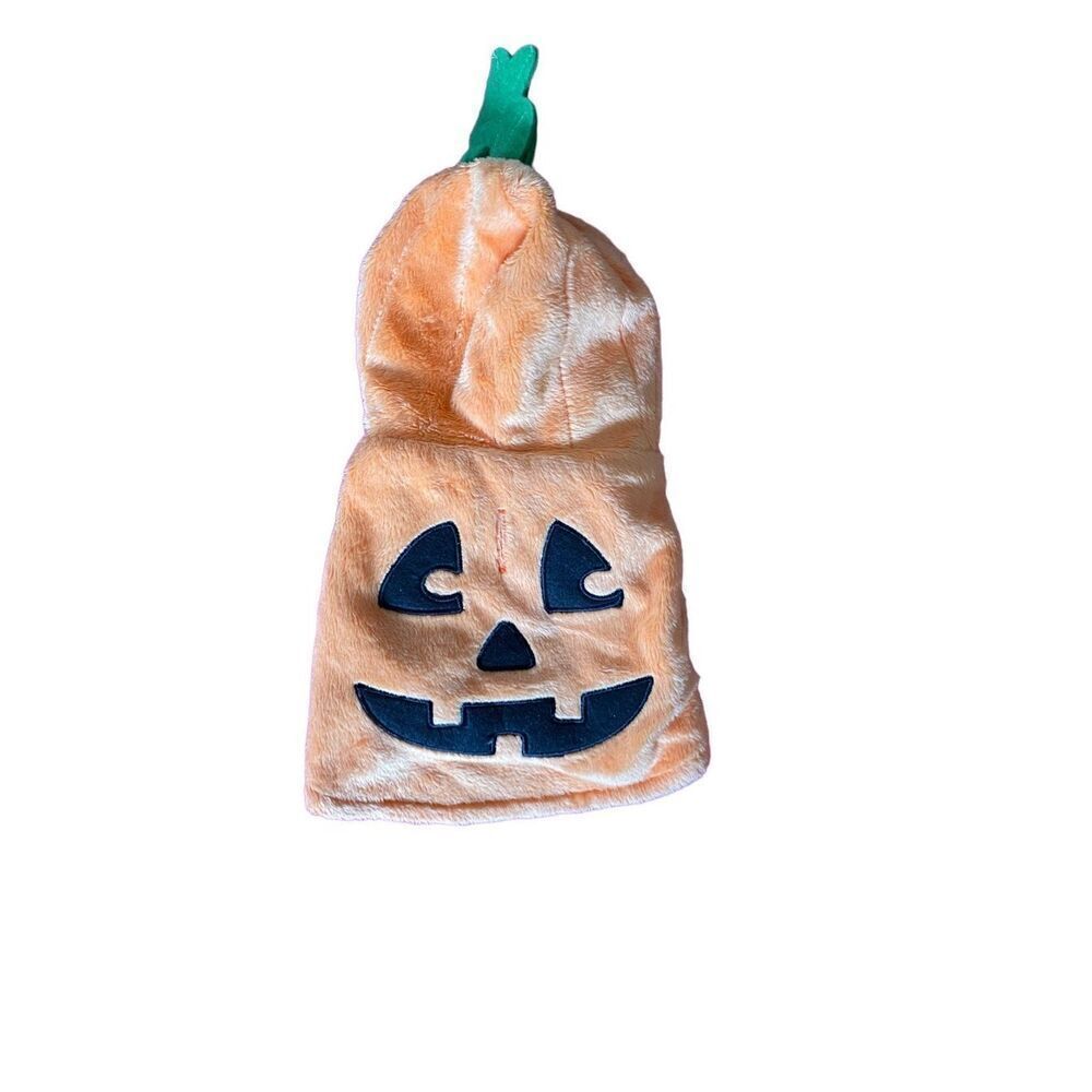 Claires dog pumpkin Halloween costume/coat size extra small - Picture 2 of 5